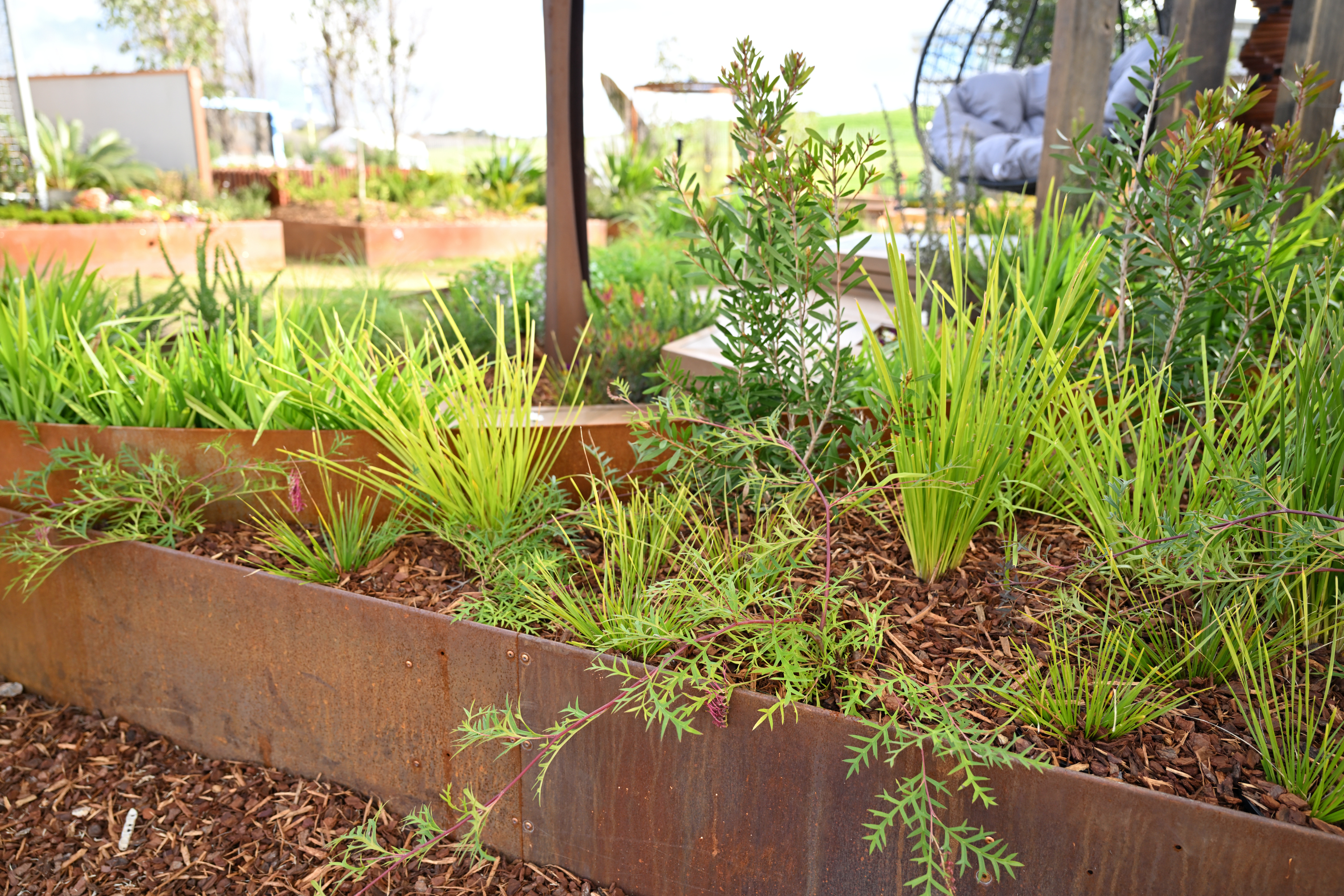 Corten Steel Garden Edging Is Popular in Modern Landscaping